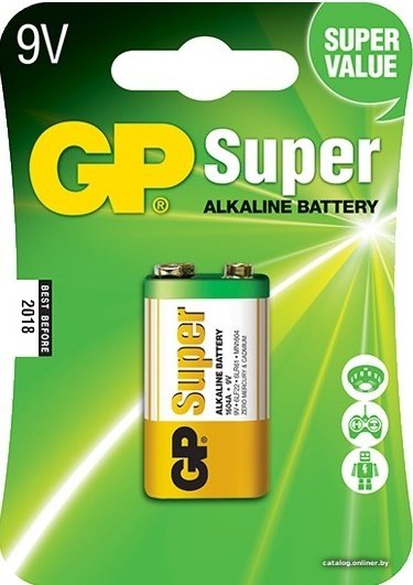 Батарейка GP Super Alkaline 9V