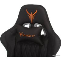Игровое (геймерское) кресло Knight Armor (черный ромбик/экокожа)