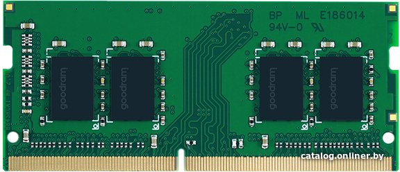 Оперативная память GOODRAM 16GB DDR4 SODIMM PC4-25600 GR3200S464L22/16G