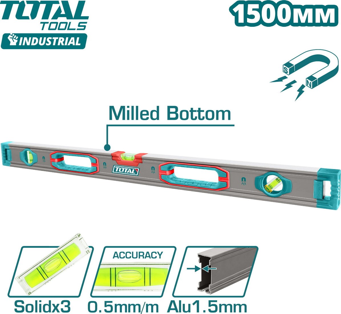 

Уровень строительный Total TMT215028M