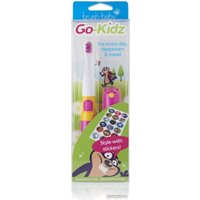 Электрическая зубная щетка Brush-Baby Go-Kidz Travel (розовый)