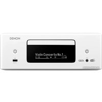 Сетевой CD-ресивер Denon RCD-N12DAB (белый)