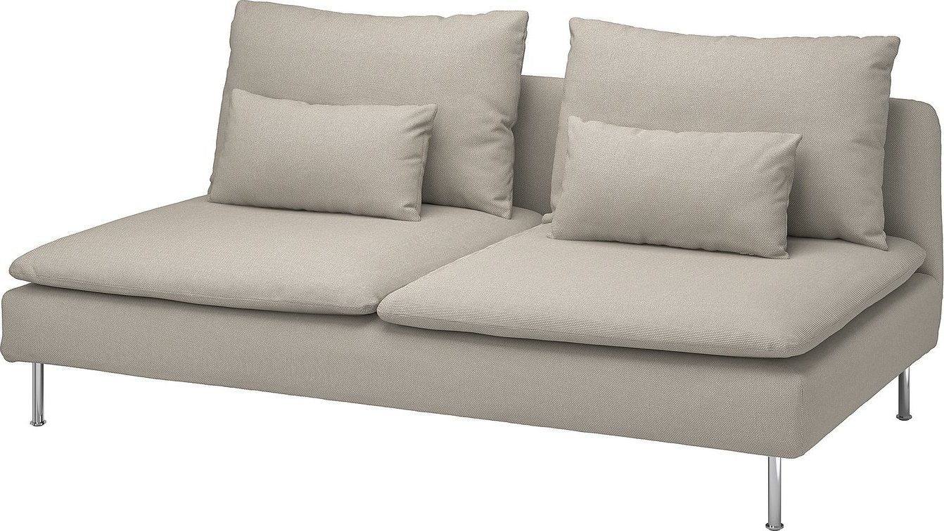 Модульный диван Ikea Soderhamn Фридтуна светло-бежевый s99449642