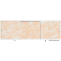 Фронтальный экран под ванну Alavann Оптима 170 (кремовый мрамор)