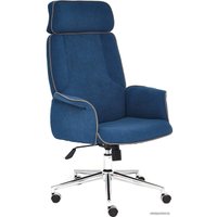 Офисное кресло TetChair Charm (флок, синий)
