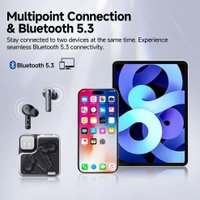 Наушники QCY MeloBuds Neo (черный, с подпиской Яндекс Плюс на 60 дней)