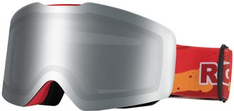 Горнолыжная маска (очки) RockBros SP160 (оранжевый/серый)