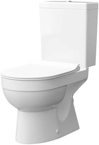 

Унитаз напольный Керамин Бергамо Нова Slim МЛ 2-режим (белый)