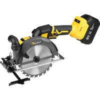 Дисковая (циркулярная) пила Kolner KCW 18BL-165-1 (с 1-м АКБ)