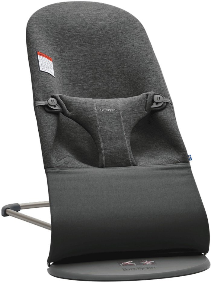 

Шезлонг BabyBjorn Bliss 3D Jersey (ткань, charcoal grey)