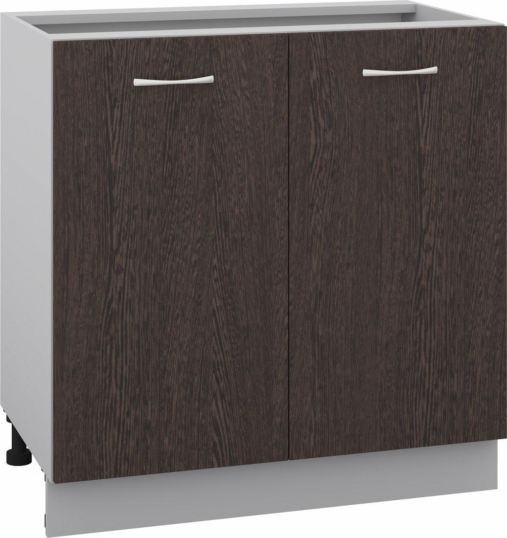 

Шкаф напольный Кортекс-мебель Корнелия Лира НШ80р без столешницы (венге)