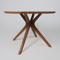 Кухонный стол AksHome Оксфорд 86965 (дуб натуральный/покрытие коньяк)