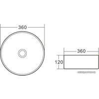 Умывальник BelBagno BB1420