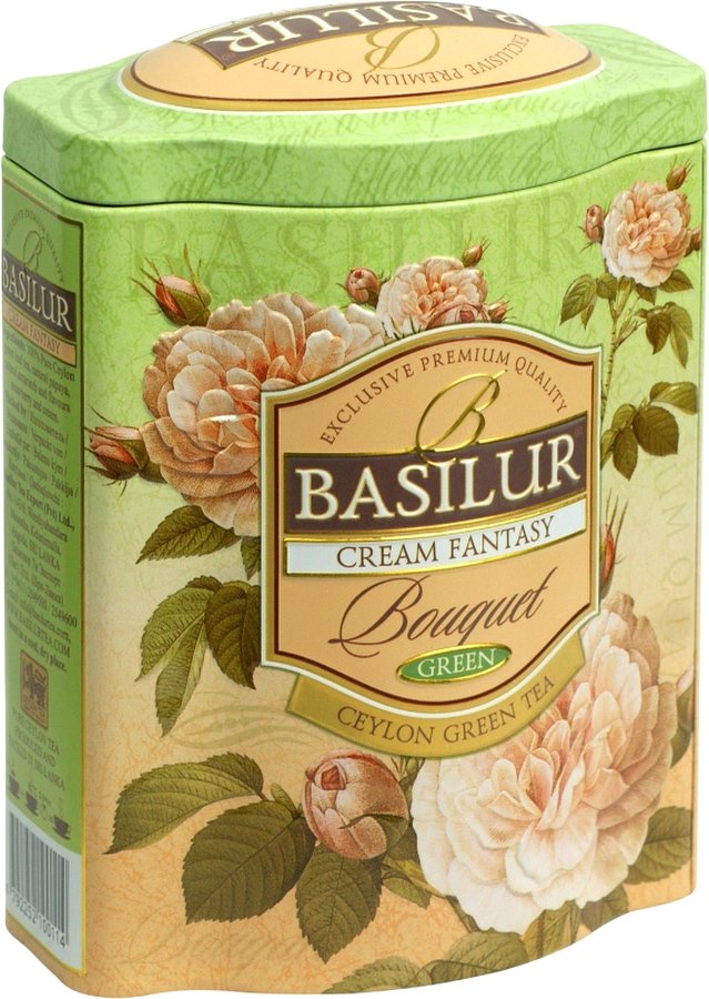 

Зеленый чай Basilur Bouquet Cream Fantasy в банке 100 г