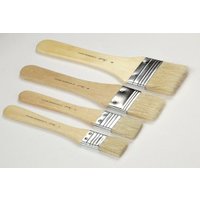 Кисть для рисования Невская палитра Сонет DK10201/4 (щетина, плоская, на короткой ручке, №4)