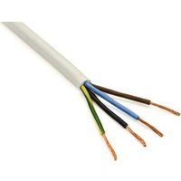 Провод силовой ВЭКЗ ПВС 4x1.5 (100 м, белый)