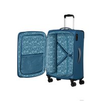 Чемодан-спиннер American Tourister Pulsonic Coronet Blue 68 см