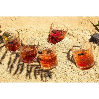 Набор бокалов для виски Bohemia Crystal Prestige Fiore 320 (2 шт)