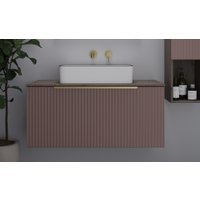  ЗОВ Тумба под умывальник Дублин 80 DU80TSMFR (флавио античная роза)