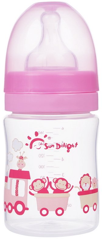 

Бутылочка для кормления Sun Delight 31565 (160 мл, розовый)