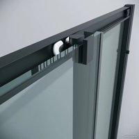 Душевой уголок Grossman Cosmo 80x80x195 300.K33.02.8080.21.00 (черный матовый/прозрачное стекло)