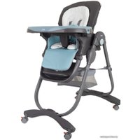 Высокий стульчик Rant Cafe RH300 (серый/голубой)