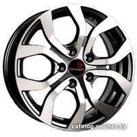 Литые диски Remain R164 16x6.5" 5x114.3мм DIA 67.1мм ET 45мм Алмаз черный