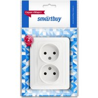 Розетка SmartBuy Марс SBE-02w-10-S2-N