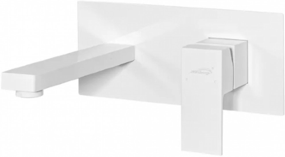 Смеситель Hansberge H688 (белый) глянец