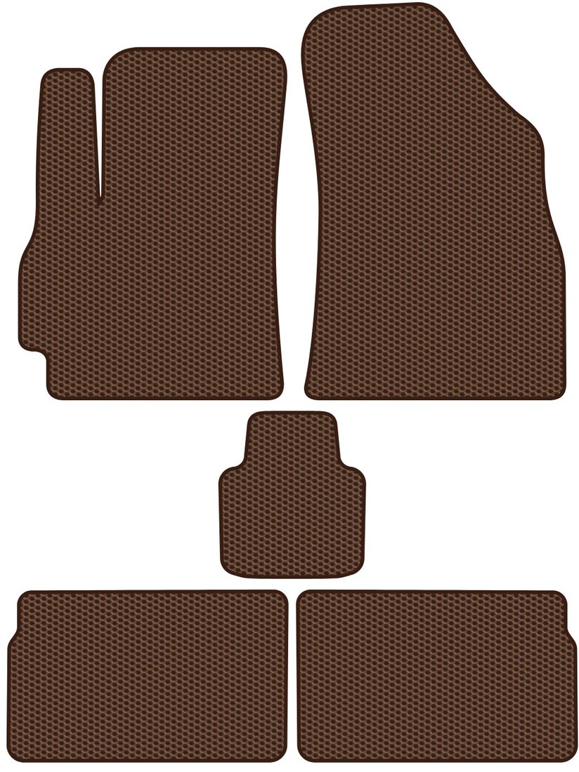 

Комплект ковриков для авто Alicosta Omoda C5 I (suv / Рестайлинг) 2023 - Н.В. (коричневый, сота)