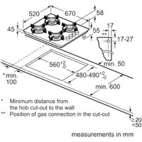 Варочная панель Bosch POP7C2P30O