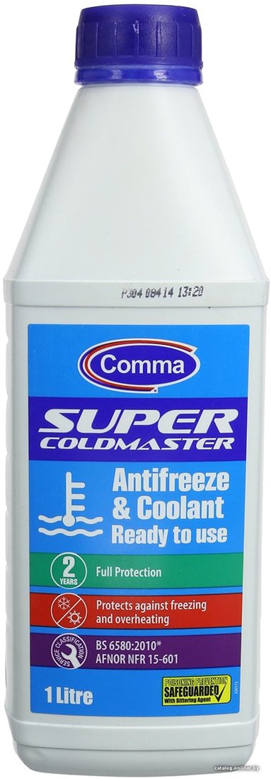 Антифриз Comma Super Coldmaster Ready to Use Coolant 1л