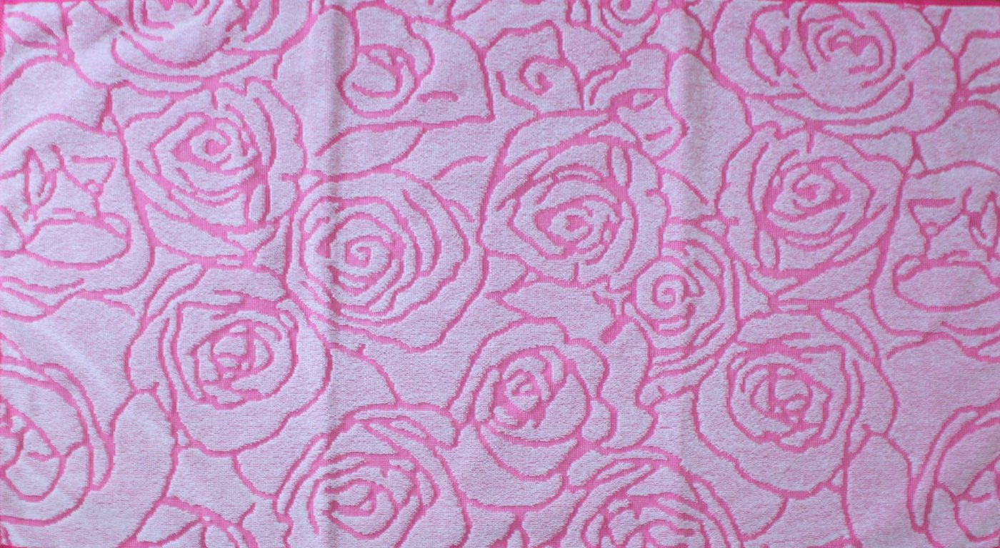 

Полотенце Privilea Роза маленькая 9с22 (50x90, розовый)