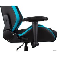 Игровое (геймерское) кресло Knight Neon (черный/голубой) в Лиде