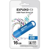 USB Flash Exployd 570 16GB (синий) [EX-16GB-570-Blue]