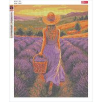 Алмазная мозаика  Феникс+ Прогулка за лавандой 70821