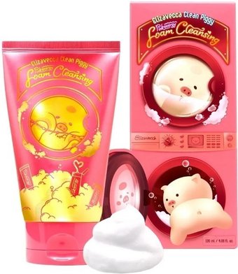  Elizavecca Пенка для умывания Clean Piggy Pinkenergy Foam Cleansing (120 мл)