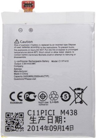 

Аккумулятор для телефона Копия ASUS C11P1410