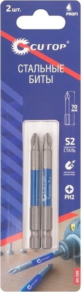 

Набор оснастки для электроинструмента Cutop Profi 83-339 (2 предмета)