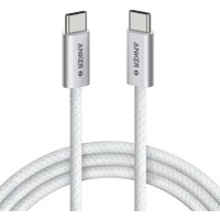 Кабель Anker A8060 USB Type-C - USB Type-C 240W (1.8м, белый)
