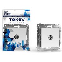 Розетка телевизионная Tokov Electric Pixel TKE-PX-A1P-C01