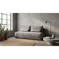 Диван Krones Титан мод.1 Loft (велюр кофейно-серый)