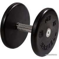 Гантель MB Barbell Классик 9 кг (вращающаяся ручка)