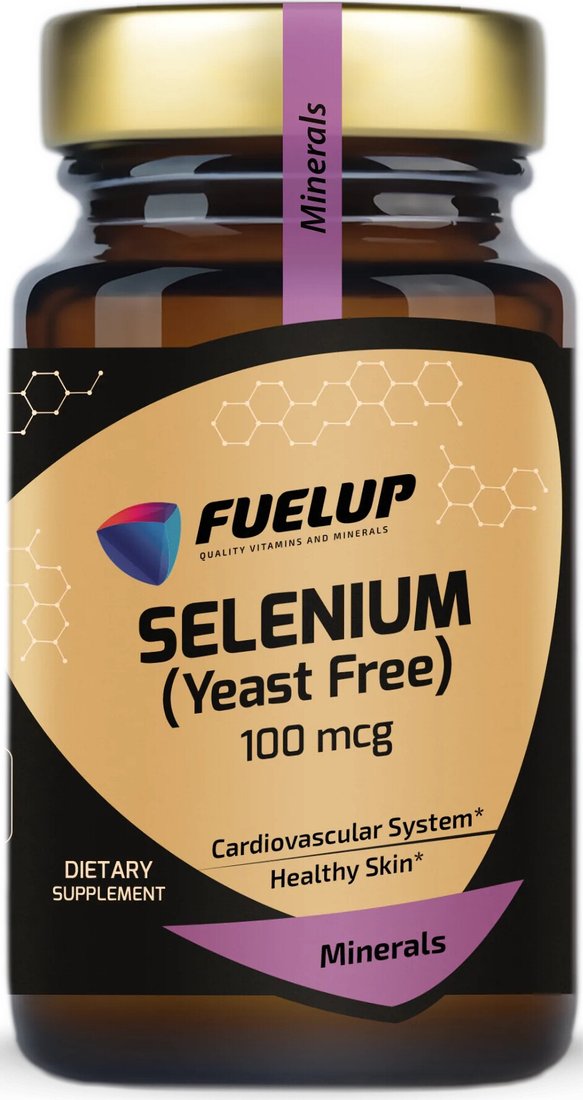 БАД FuelUp Selenium (Yeast Free) 100 мкг (100 таблеток)