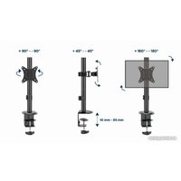 Кронштейн для монитора Gembird MA-D1-02