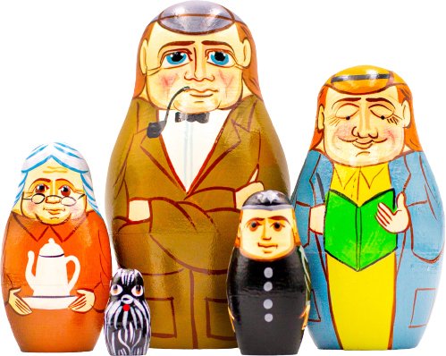 

Развивающая игра Брестская Фабрика Сувениров С Шерлоком Холмсом (набор 5 шт)