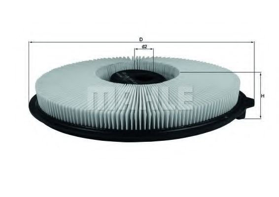 

Воздушный фильтр Mahle Knecht LX544