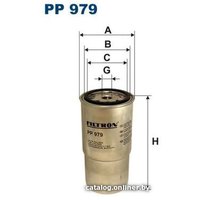 Топливный фильтр Filtron PP979