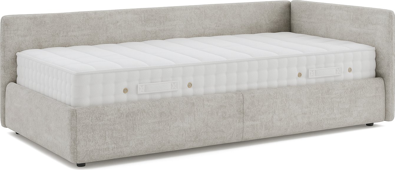 

Кровать-тахта Sonit Nicole правый 90x200 велюр River (05 антрацит)