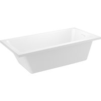 Ванна Wellsee FreeDom 2.0 150x80 23300102R (встраиваемая ванна белый глянец, сифон-автомат глянцевый белый) в Гомеле